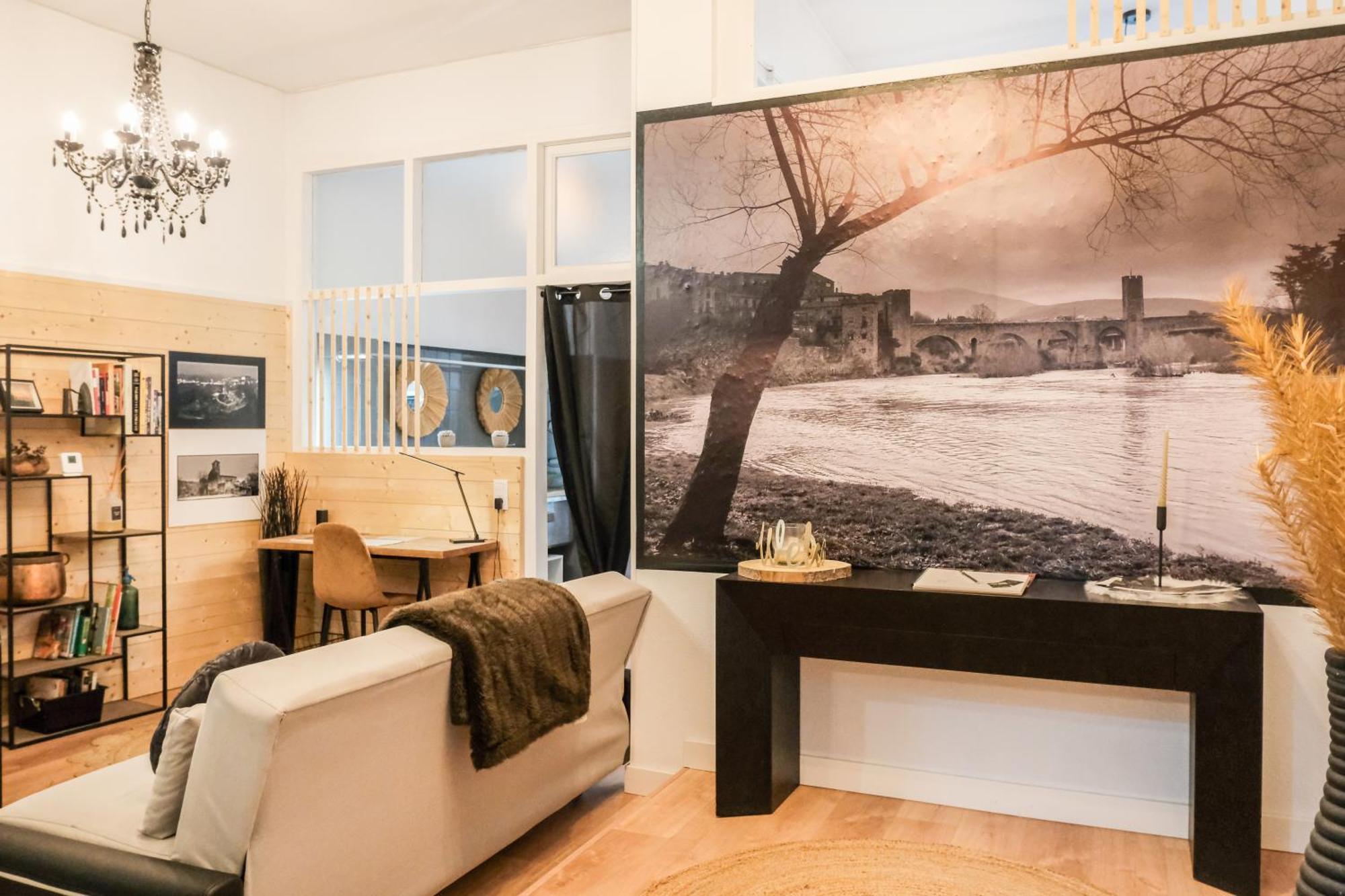 Appartement Cal Capo Alojamiento Con Jacuzzi à Besalú Extérieur photo